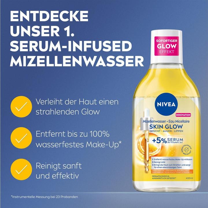 Actual product image NIVEA Skin Glow (Micelle water, 400 ml)
