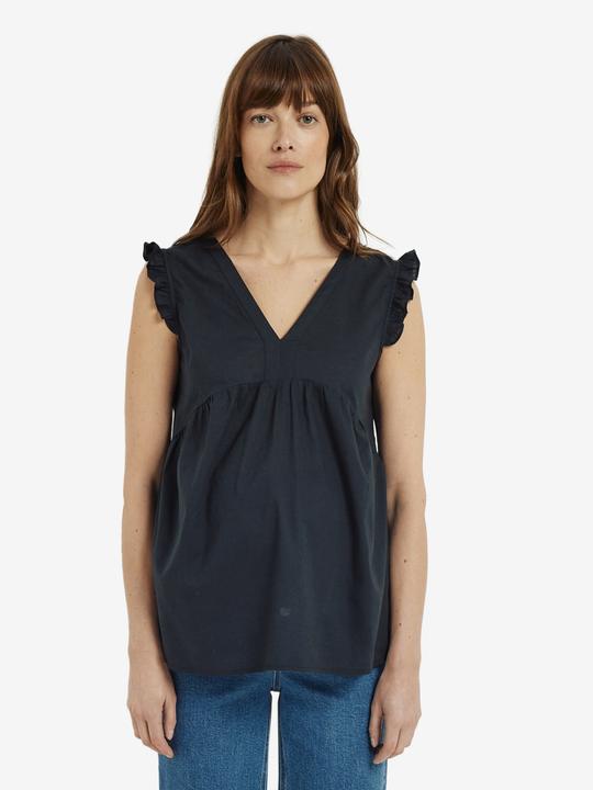 Produktbild Vertbaudet Ärmellose Umstandsbluse aus leichtem Voile (38)