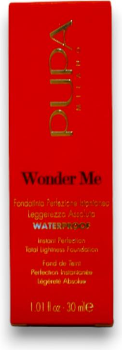 Actual product image Pupa Milano Wonder Me Light Beige (020 Light Beige)