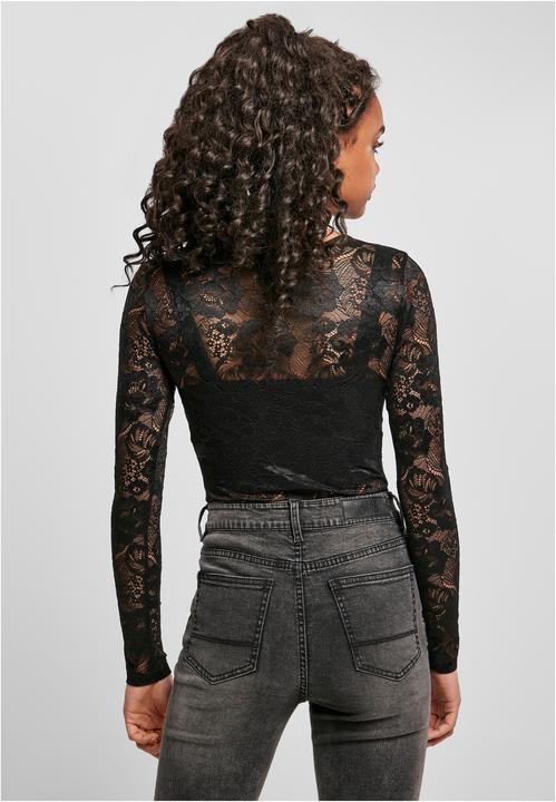 Immagine prodotto Urban Classics Body donna in pizzo a maniche lunghe (S)