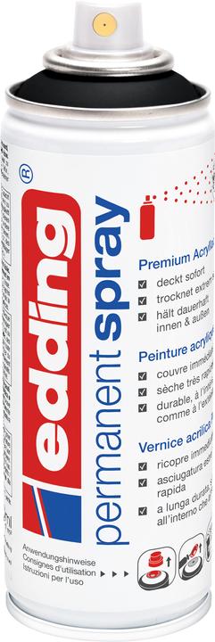 Actual product image Edding acrylic spray (Deep black, 200 ml)