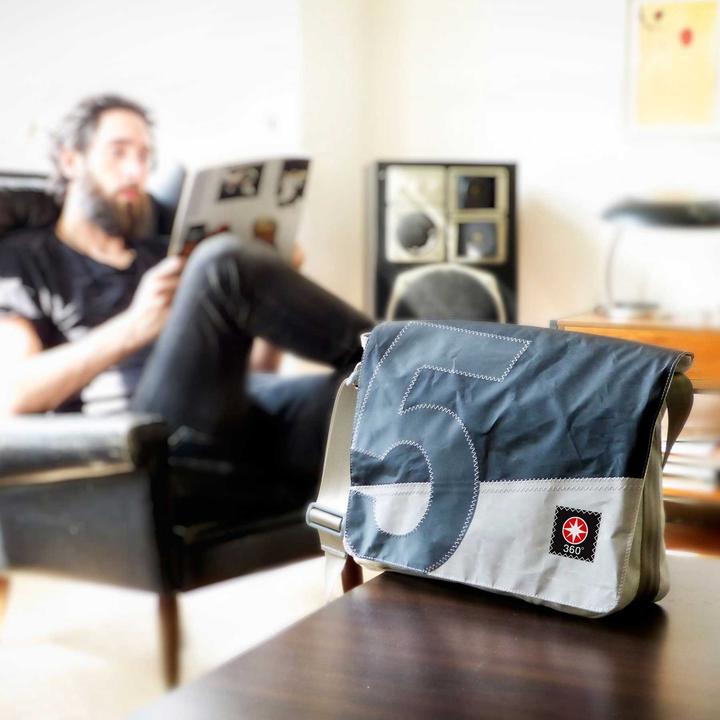 Immagine prodotto 360Grad Laptoptasche 15 Zoll, Messenger-Bag, Barkasse