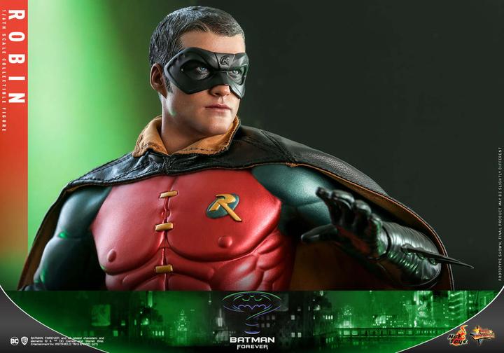 Actual product image Hot Toys Batman Forever "Robin" 1/6 Movie Masterpiece Action Figure
