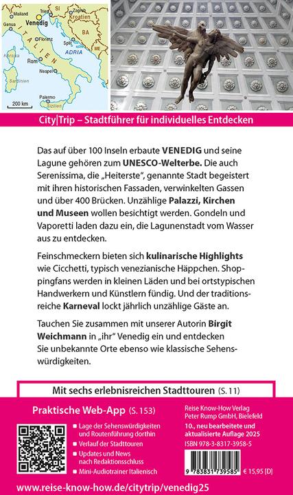 Produktbild CityTrip Venedig (Deutsch, Birgit Weichmann, 2025)