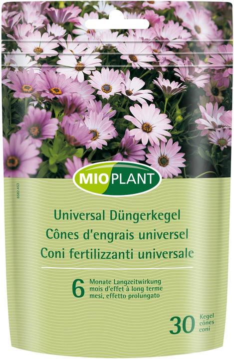 Image du produit Mioplant Cônes d'engrais universel, 30 cônes (30 l)