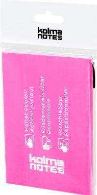 Produktbild Kolma Haftnotizen Notes A7 statisch haftend berry (74 x 105 mm)