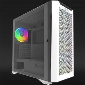 Actual product image Aqirys Aquilla White (mATX, ATX, Mini-ITX)