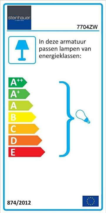 Label énergétique Steinhauer Luna (E27)