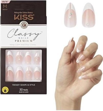 Produktbild KISS Premium Press-On-Nägel mit Nagelkleber