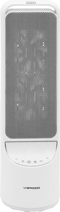 Actual product image Uniprodo Electric heater - 1200/2000 W - swivel - white (2000 W)