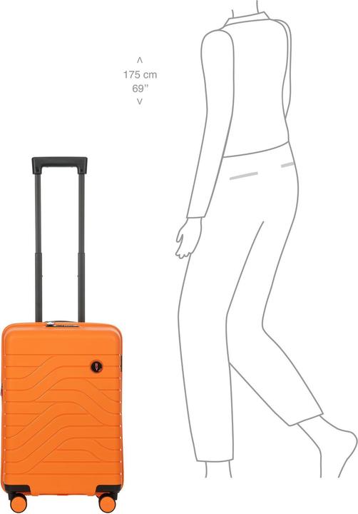 Brics BY Ulisse 4-Rollen Kabinentrolley 55 cm (42 l, Handgepäck (bis 50l))