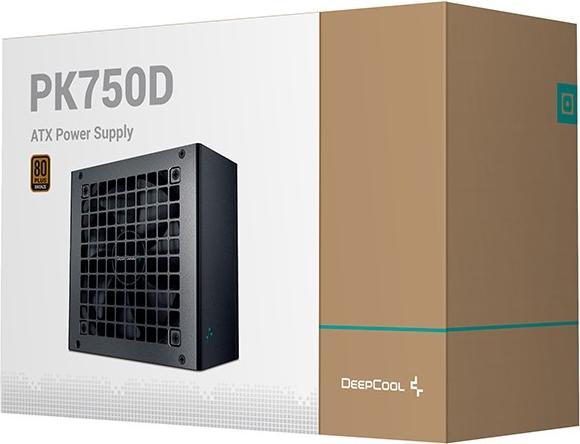 Produktbild Deepcool 750D power supply unit 20+4 pin ATX Black (750 W)
