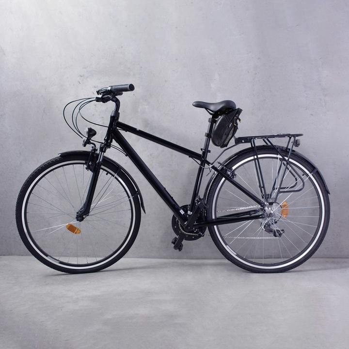 Actual product image Wozinsky bicycle saddle bag 1.5 l black (WBB20BK) (1.50 l, Frame bag)