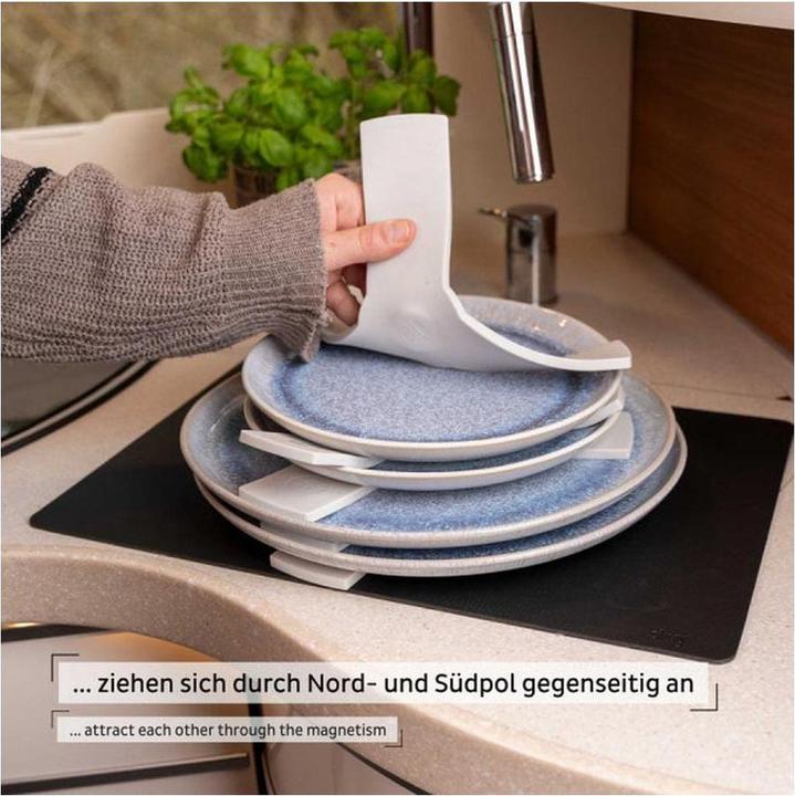 Produktbild Silwy Magnet-Sandwich-Bundle 5 Stück, Weiss (5 x)