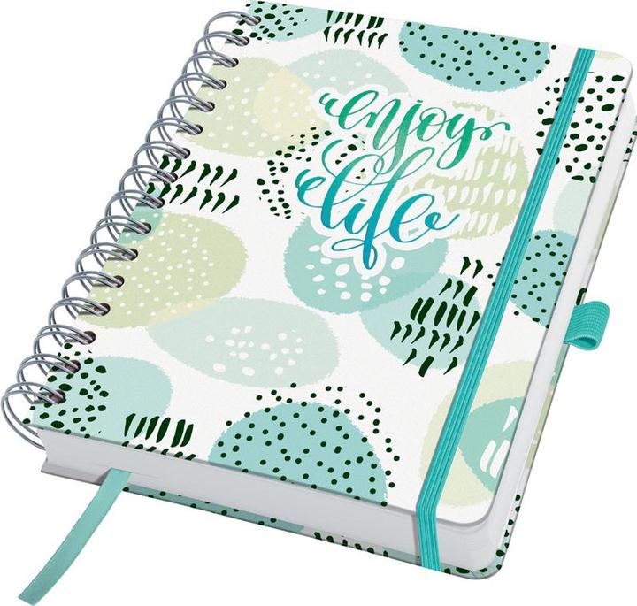 Immagine prodotto Sigel Bullet Journal Libro Calendario Jolie "Ispirazione alla menta (A5, Inglese)