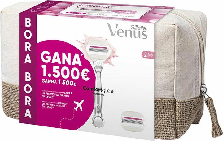 Actual product image Gillette Venus Sugarberry Case Bora Bora Machine With 2 Refills