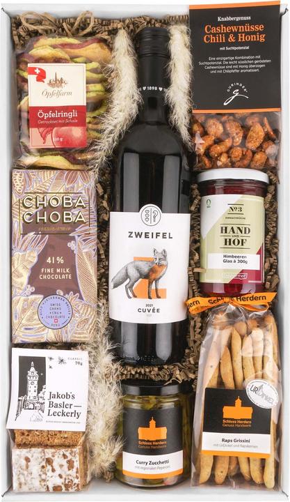 Produktbild Geschenkkörbe CH Geschenkkorb "Schweizer Köstlichkeiten"