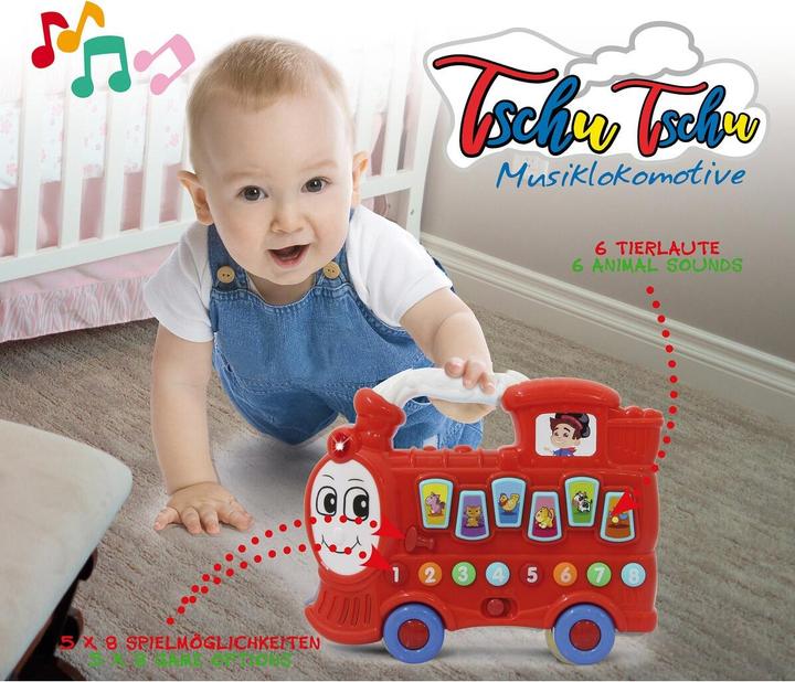 Image du produit Jamara Locomotive musicale Chu Chu (Allemand)