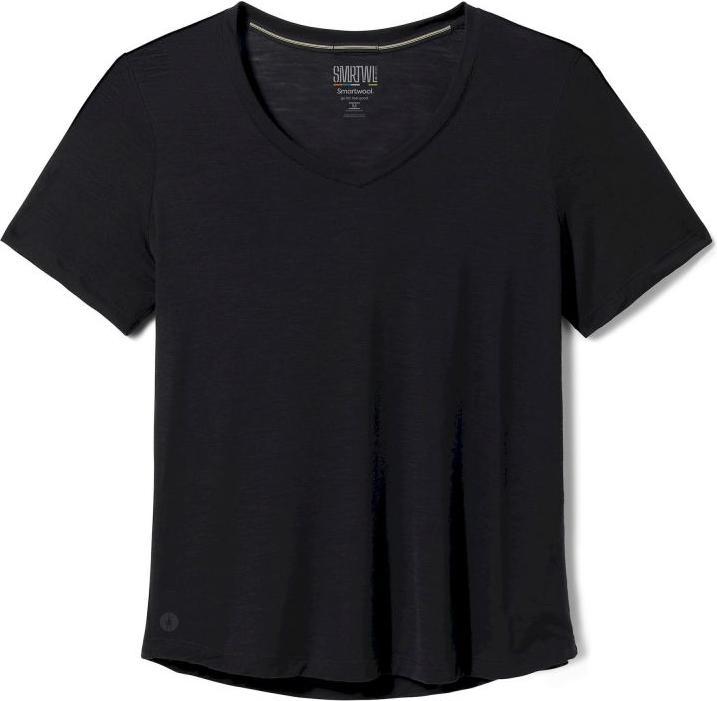 Actual product image Smartwool Women's Active Ultralite V-Neck Short Sleeve (M)
