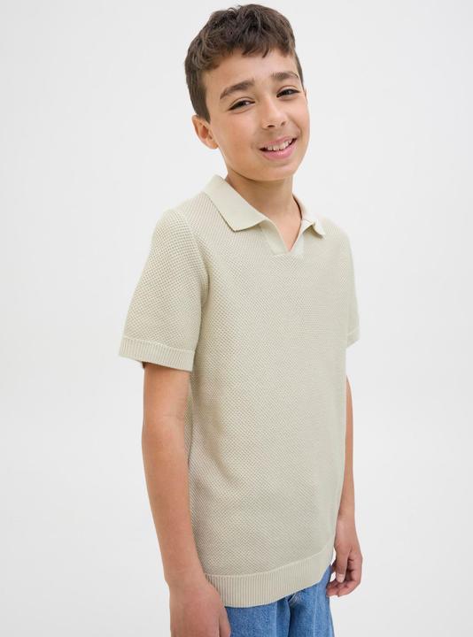 Actual product image Jack & Jones Gestricktes T-Shirt Junior Gestricktes T-Shirt (140)