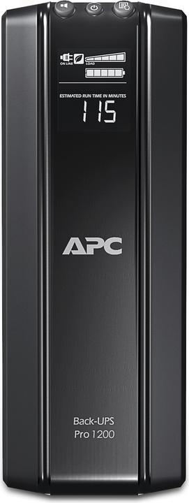 Image du produit APC Back-UPS Pro à économie d'énergie (1200 VA, 720 W, Line-interactive Onduleur)