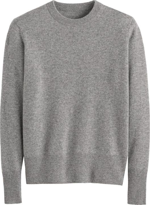Produktbild La Redoute Collections Pullover runder Ausschnitt Feinstrick in Kaschmir (XS)