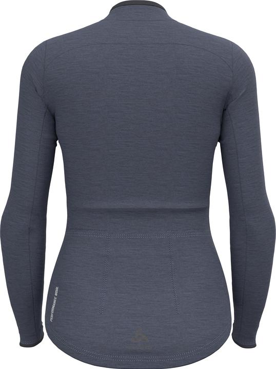 Image du produit Odlo T-shirt s/u collar l/s full zip PW 150 (S)