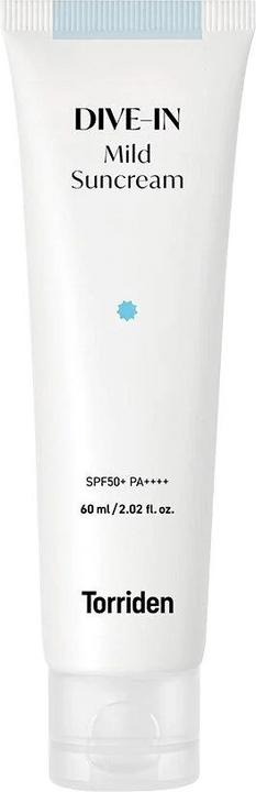 Image du produit Torriden DIVE-IN Crème solaire douce (Crème solaire, SPF 50, 60 ml)