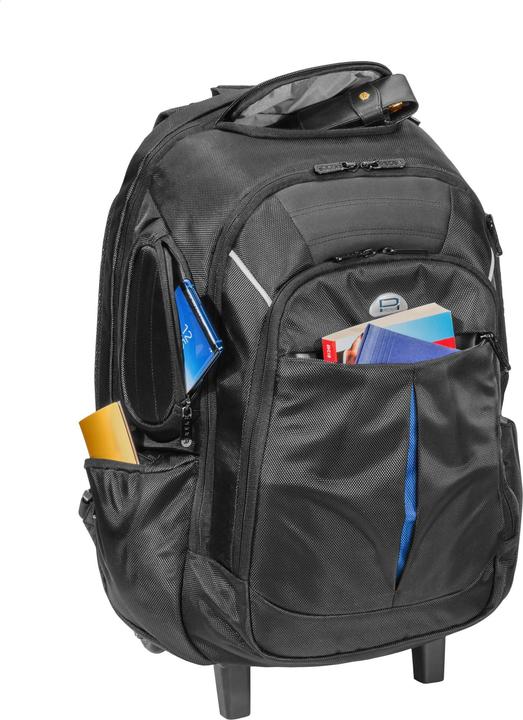 Image du produit Pedea Sac à dos à roulettes "Premium" 17.3", noir (17.30")