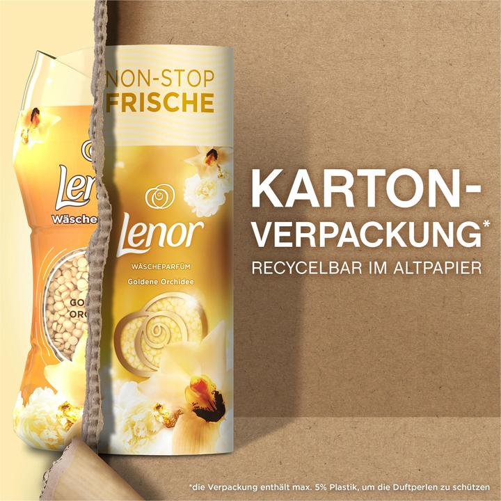 Actual product image Lenor Goldene Orchidee (15 Washing cycles, Laundry beads)