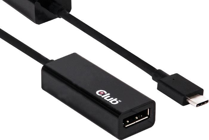 Immagine prodotto Club 3D USB-C a (DP, 10 cm)