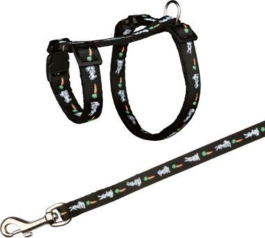 Image du produit Trixie Harnais avec laisse pour lapins avec motif de lapin (Chien, Général)