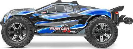 Produktbild Traxxas S.TRUCK RUSTLER VXL 1:10 4WD EP RTR BLUE TQi 2.4GHz BRUSHLESS OHNE LadegerÃ¤t und OHNE Akku (RTR Ready-to-Run)