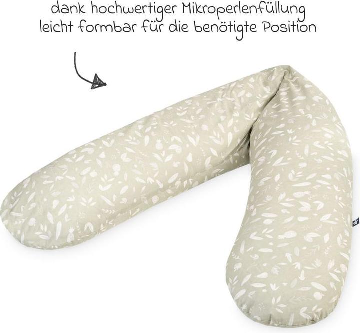 Actual product image Julius Zöllner Nursing pillow Jersey Tropic 190 cm (190 cm)