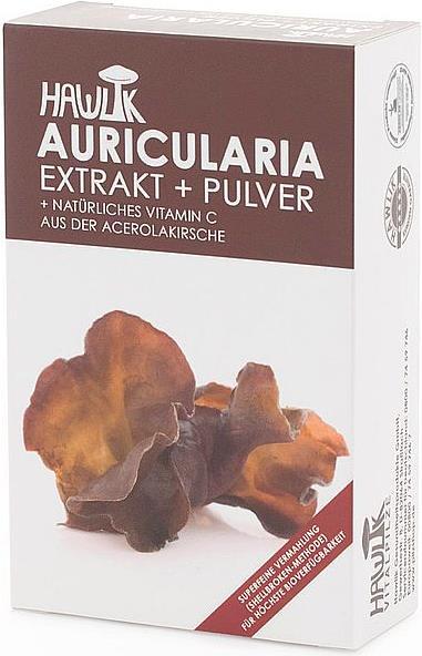 Hawlik Auricularia Extrakt + Pulver Kapsel (120 Stück, Kapseln, 108 g)