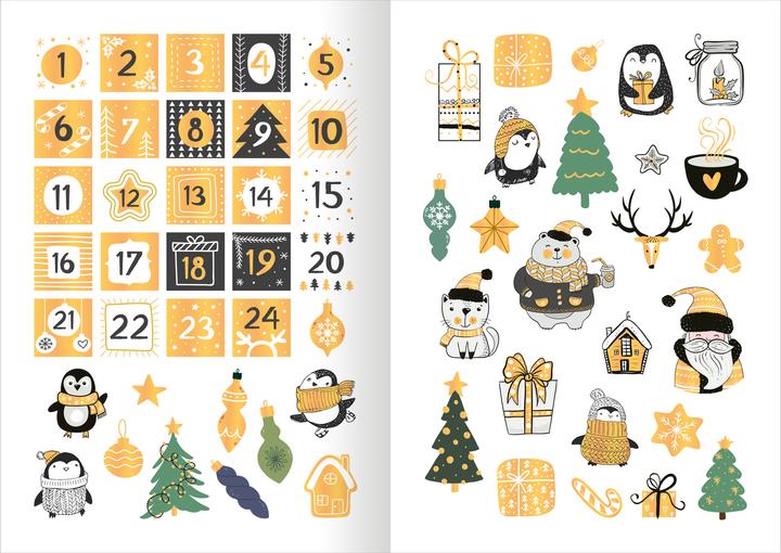 Produktbild Adventskalender 21x14.8cm