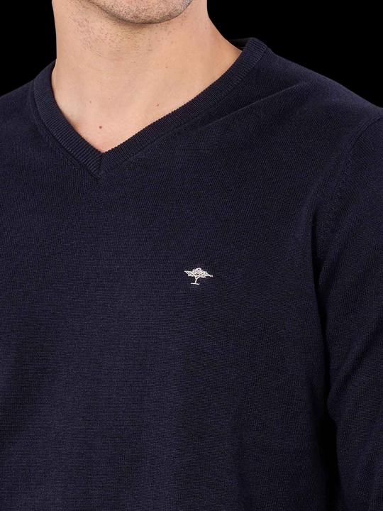 Actual product image Fynch-Hatton Cardigan-Zip Sweater navy (4XL)