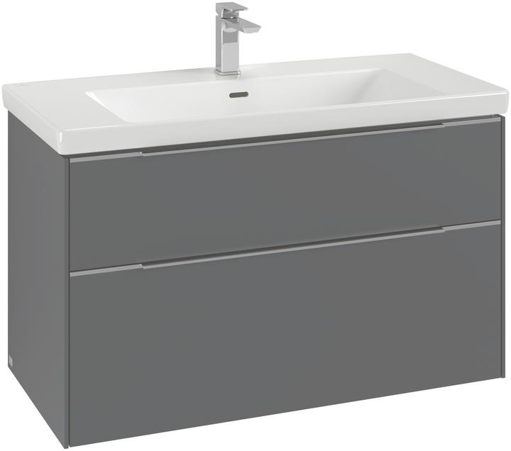 Actual product image Villeroy & Boch Subway 3.0, 973x576x478mm, washbasin cabinet, 2 drawers, C570L2
