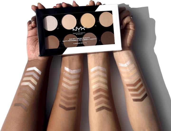 Actual product image NYX Professional Make-Up Highlight and Contour Pro (1 Powder, Highlighter, 22 g)