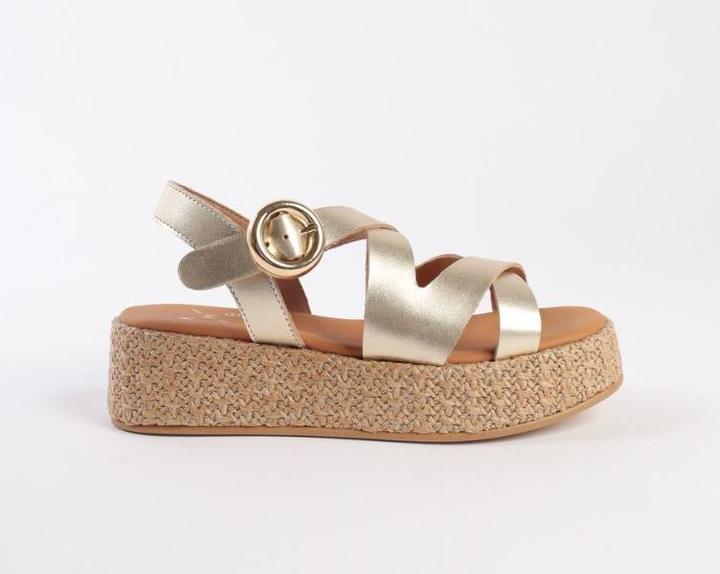 Actual product image Kmb Sam Sandalen Champagne (40)