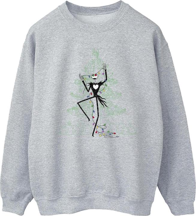 Disney The Nightmare Before Christmas Tree Green Sweatshirt (5XL)