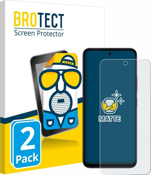 Image du produit BROTECT Film de protection antireflet Protection d'écran mat (2 pièce(s), Xiaomi Redmi 12)