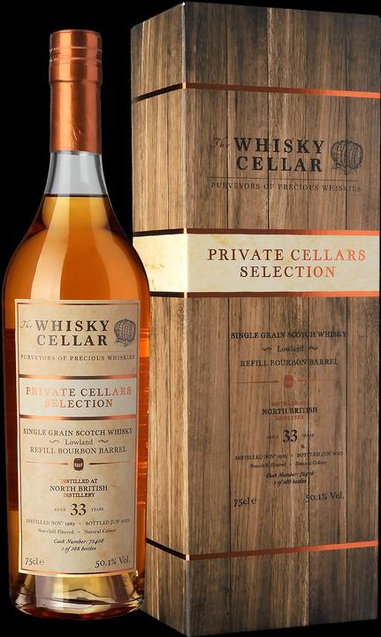 Produktbild The Whisky Cellar North British Single Grain Scotch Whisky, 33 years (Scotch Whisky)