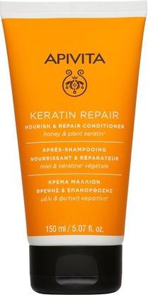 Apivita Keratin Nourish & Repair Conditioner für trockenes & geschädigtes Haar 5.07 Fl Oz