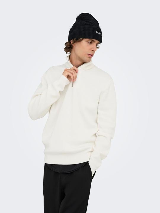 Immagine prodotto Only & Sons Onsphil Reg 12 Struc Half Zip Knit Noos (L)