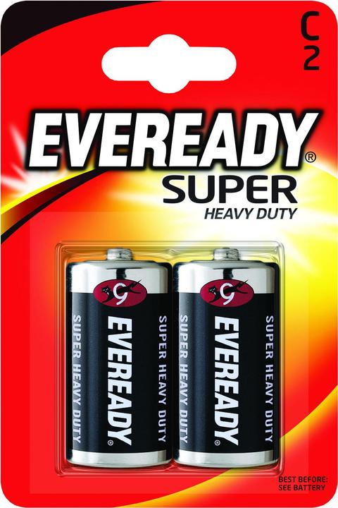 Actual product image Energizer Eveready LR14 SHD Baby Blister Pack of 2 (2 pcs., LR9)