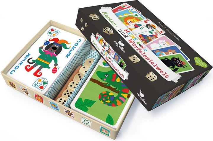 Image du produit Mon univers coloré de jeux de cartes et de dés (Allemand)