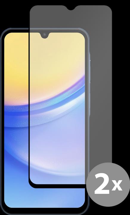 Produktbild Cazy Schutzglass Kompatibel mit Samsung Galaxy A15 / A15 5G - Tempered Glass Volle Abdeckung - - 2 Stück (2 Stück, Samsung Galaxy A15 5G, Samsung Galaxy A15)
