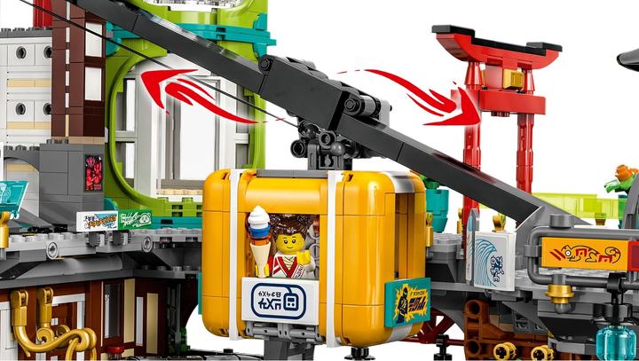 Produktbild LEGO Die Märkte von Ninjago City (71799, LEGO Ninjago, LEGO Seltene Sets)