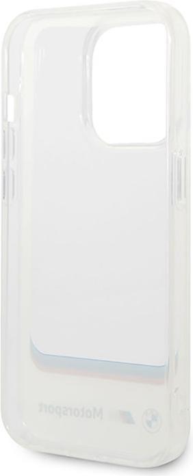 Produktbild BMW Etui BMHCP14X22HMCH iPhone 14 Pro Max 6,7" biały/white Transparent Center (Apple iPhone 14 Pro Max)